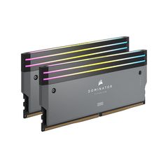  RAM Desktop Corsair Dominator Platinum RGB Grey (CMP32GX5M2B6000Z30) 32GB (2x16GB) DDR5 6000MHz 