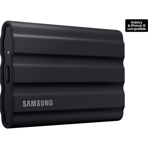 Samsung T7 MU-PE1T0S/AM 1 TB Portable Rugged Solid State Drive - 2.5