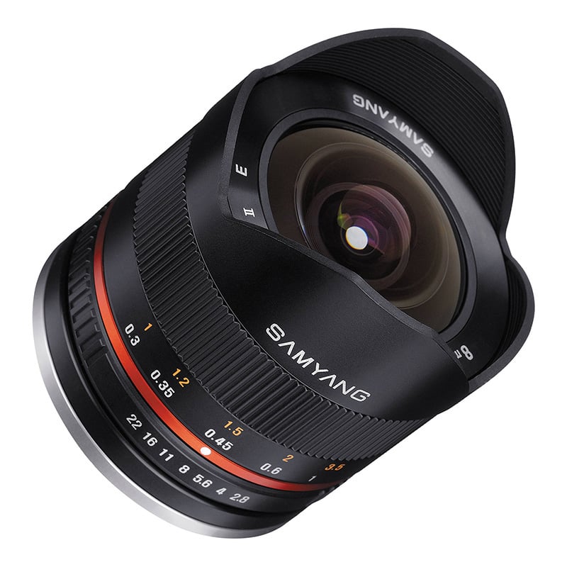 Ảnh minh họa Samyang 8mm F/2.8 UMC Fisheye for Fujifim X 1