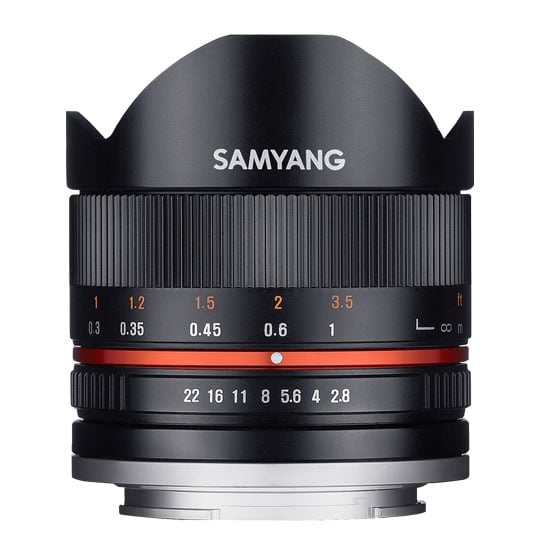 Samyang 8mm F/2.8 UMC Fisheye for Fujifim X