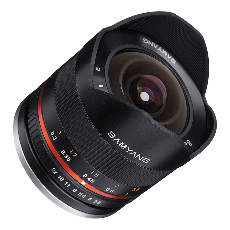 Ảnh minh họa Samyang 8mm F/2.8 UMC Fisheye for Sony E 1