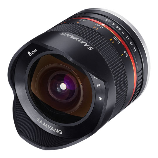 Ảnh minh họa Samyang 8mm F/2.8 UMC Fisheye for Sony E 2