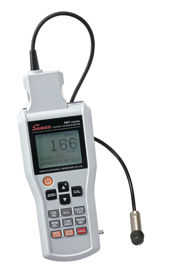 Ảnh minh họa SANKO SWT-7200IV kèm đầu đo SFN-325 thiết bị đo lớp phủ 2 nền 1
