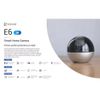 Camera giám sát Wi-Fi thông minh EZVIZ CS-E6 3K độ phân giải 5MP và