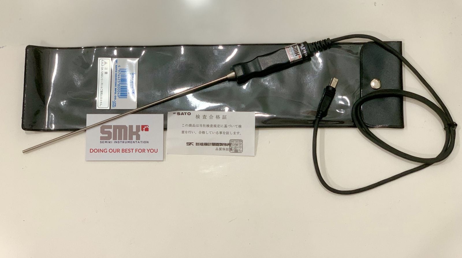 SATO KEIRYOKI SK-S101K đầu dò nhiệt độ −100 to 700°C