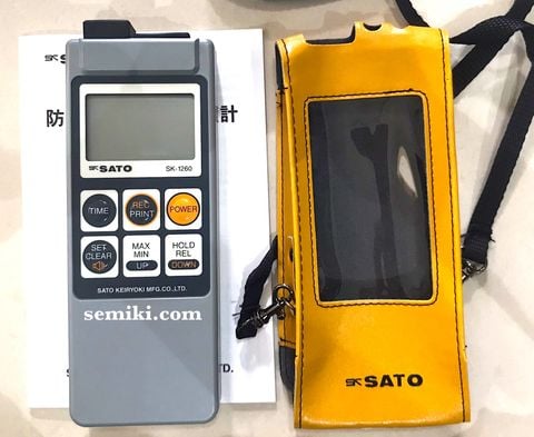 SATO SK-1260 (8080-00) nhiệt kế điện tử −30.0 ~ 199.9°C