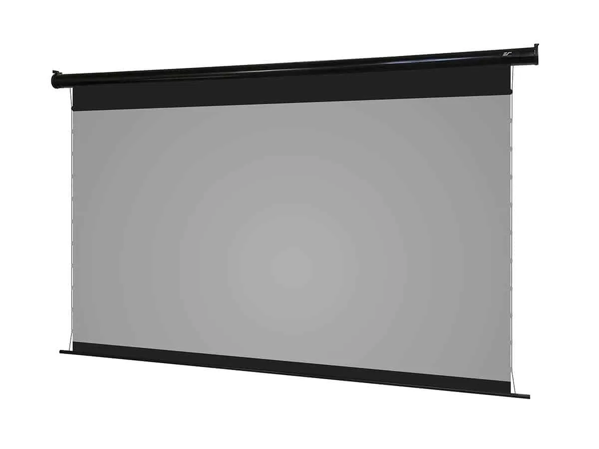 Ảnh minh họa Màn chiếu Elite Screens VMAX Tab-Tension 3 110 inch VMAXT110XWH3 – Màn điện căng 2 mép 1