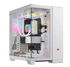  Vỏ máy tính Corsair 6500X TG Mid-Tower White (CC-9011258-WW) 
