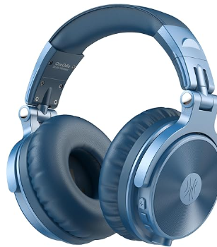 OneOdio Pro C — Bluetooth/có dây, 110h, gập gọn, bass sâu, driver 50mm, Màu xanh da trời
