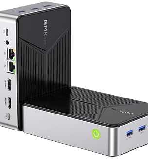 GMKtec G9 — Intel N150, 12GB DDR5, 512GB SSD, 4 M.2, Dual NIC 2.5GbE, USB-C, USB 3.2.