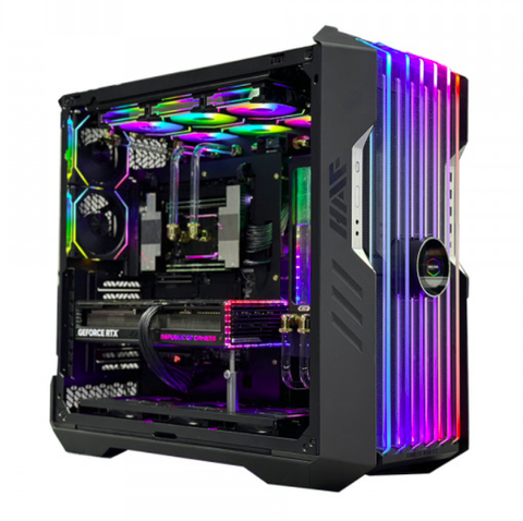 Bộ PC AI AMD Ryzen 7985WX / RTX 5090 32G / Tản nước Custom