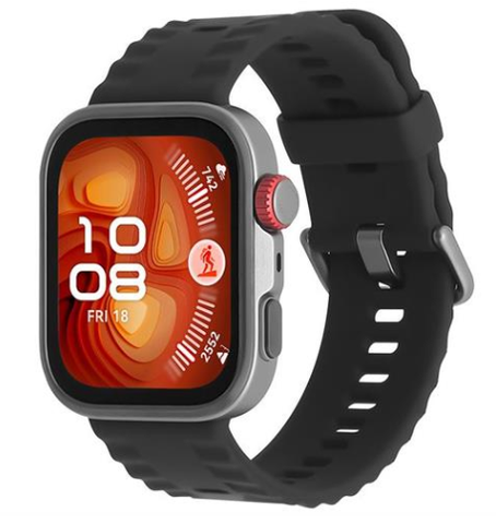 Huawei Watch Fit 4 Pro 44.5mm dây silicone - Đen