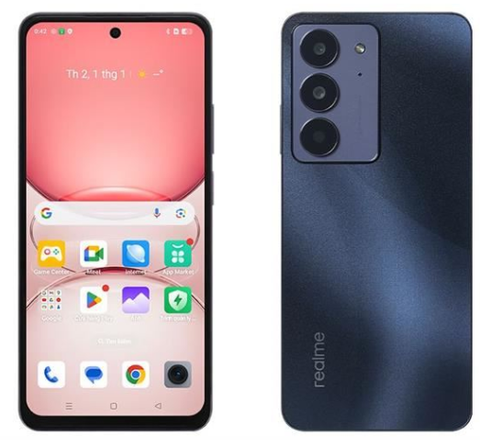 Điện thoại realme C75x 6GB/128GB - Xanh dương