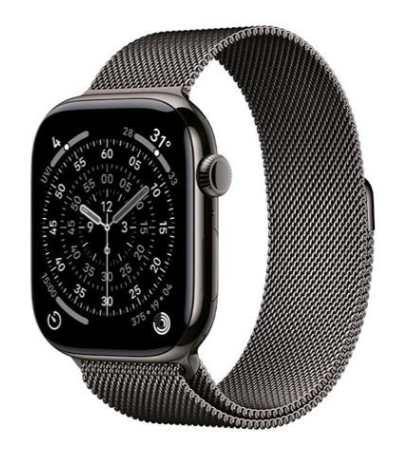 Apple Watch Series 11 GPS + Cellular 46mm viền Titanium dây Milan - Titan xám