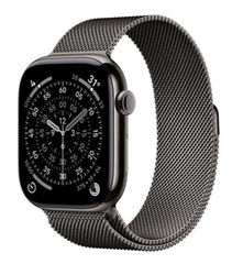  Apple Watch Series 11 GPS + Cellular 46mm viền Titanium dây Milan - Titan xám 