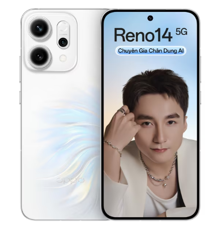 OPPO Reno14 5G 12GB/256GB - Trắng