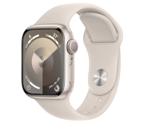 Apple Watch Series 9 45mm (GPS) Viền nhôm - Dây cao su size M/L