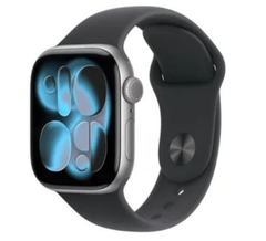  Apple Watch Series 11 46mm (5G) Viền Nhôm Dây Cao Su Size M/L - Xám không gian 