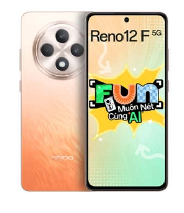 Điện thoại OPPO Reno12 F 5G (8GB/256GB) - Cam