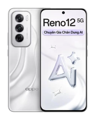  Điện thoại OPPO Reno12 5G (12GB/256GB) - Bạc 