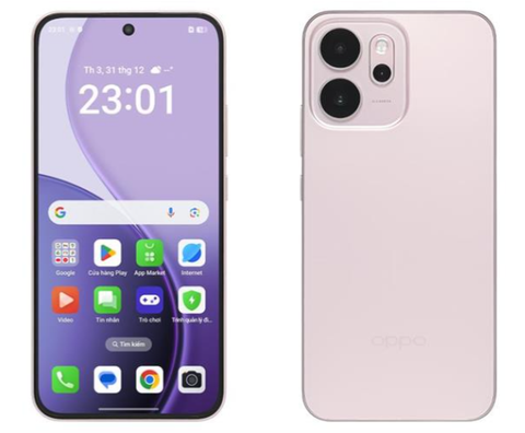 Điện thoại OPPO Reno14 F 5G 12GB/256GB - Hồng