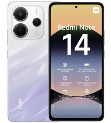 Xiaomi Redmi Note 14 6GB/128GB - Tím
