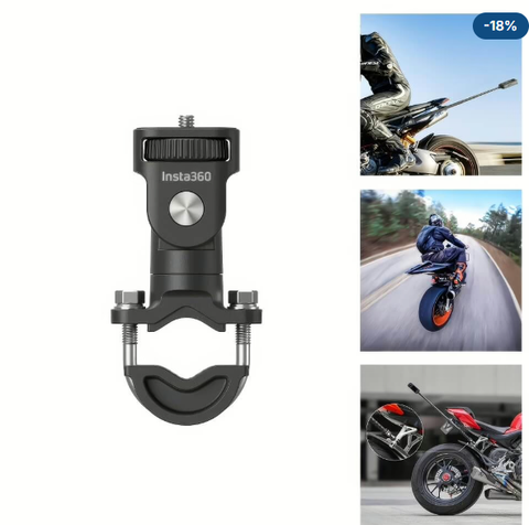 Ngàm Insta360 Motorcycle U-Bolt Mount Chuyên Dụng