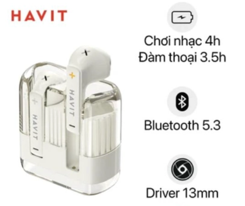 Tai nghe Bluetooth Havit TW981 - Vàng