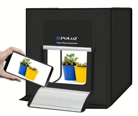 Hộp chụp sản phẩm 60x60cm tích hợp đèn LED