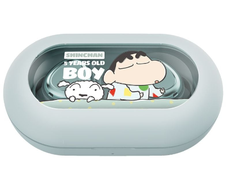 Tai Nghe Bluetooth TWS ROCK Crayon Shinchan EB800 - Xanh