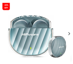 Tai nghe HiFuture FlyBuds3 True Wireless EarBuds - Xanh 