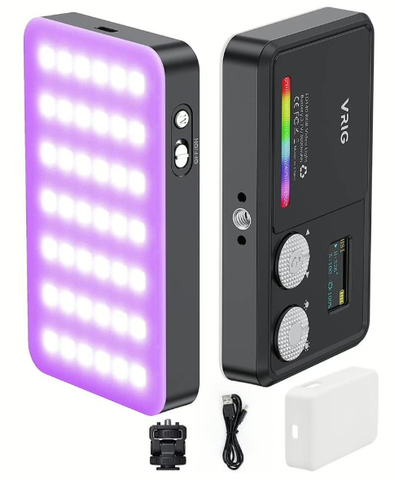 Đèn LED quay phim – chụp hình VRIG VL140 RGB