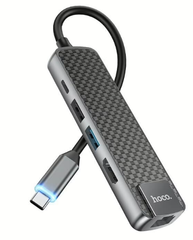 Hub USB-C ra HDMI – LAN – USB 3.0 HOCO HB23 
