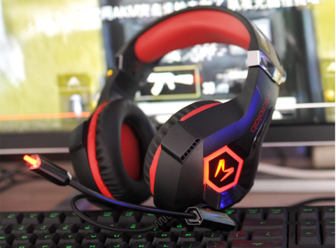 Tai nghe Gaming chụp tai Microlab G7 - Đỏ