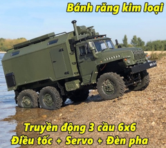  Xe tải quân sự điều khiển WPL B36 Ural 4320 Liên Xô 