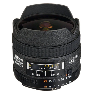Ống Kính Nikon AF Fisheye Nikkor 16mm f2.8D