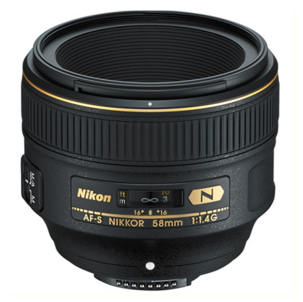 Nikon AF-S NIKKOR 58mm f/1.4G