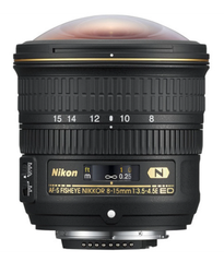  Nikon AF-S Fisheye Nikkor 8-15mm f/3.5-4.5E ED 