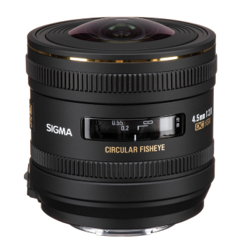 Sigma 4.5mm F2.8 EX DC HSM Circular Fisheye