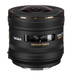  Sigma 4.5mm F2.8 EX DC HSM Circular Fisheye 
