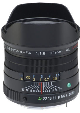 Pentax FA 31mm F1.8 Limited