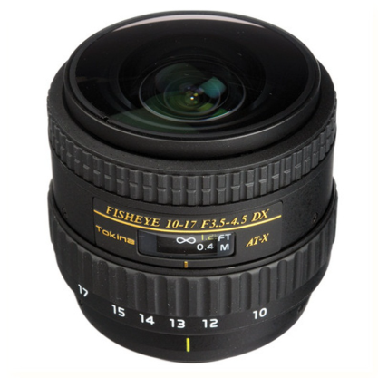Tokina AT-X 10-17mm F3.5-4.5 Fish-Eye DX