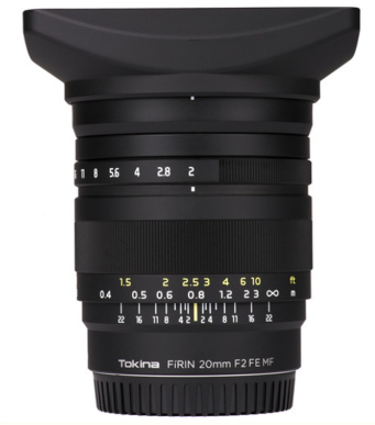Tokina FiRIN 20mm F2 FE MF For Sony E