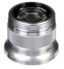  Olympus M.Zuiko Digital ED 45mm F1.8 (Bạc) 