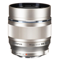  Olympus M.Zuiko Digital ED 75mm F1.8 ( Bạc ) 