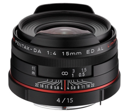  Pentax HD DA 15mm F4 Limited 