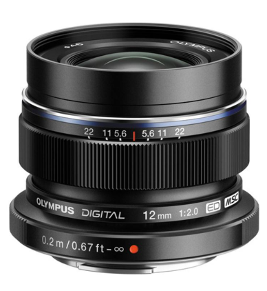 OLYMPUS M.ZUIKO DIGITAL ED 12MM F2 (ĐEN)