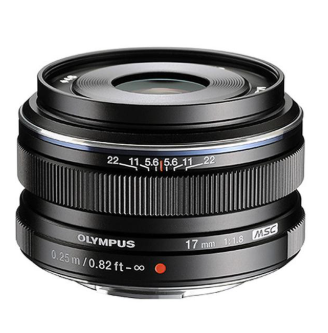 OLYMPUS M.ZUIKO DIGITAL ED 17MM F1.8 (ĐEN)
