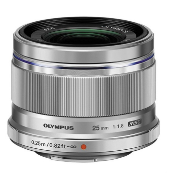 OLYMPUS M.ZUIKO DIGITAL ED 25MM F1.8 (BẠC)