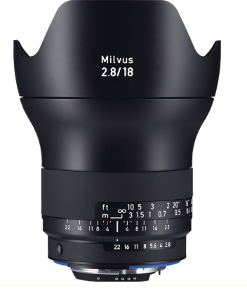 ZEISS MILVUS 18MM F2.8 ZF.2 NIKON